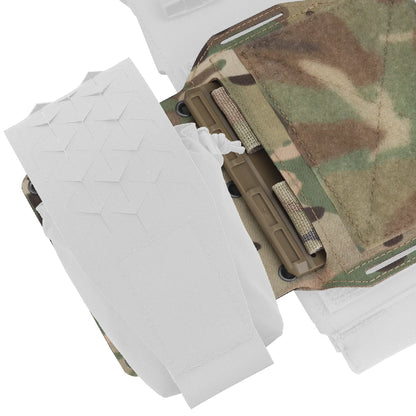 2Pcs LV119 Tactical Vest Plate Carrier MOLLE Expander Wing Radio/556 Mag Pouch Chassis Holder Quick Release Girdle Slide Buckle