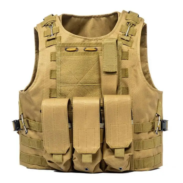 FX-Airsoft Military Molle Combat Assault Plate Carrier, Tactical Vest, CS Outdoor Clothing, Hunting Accessories, 7 Colors