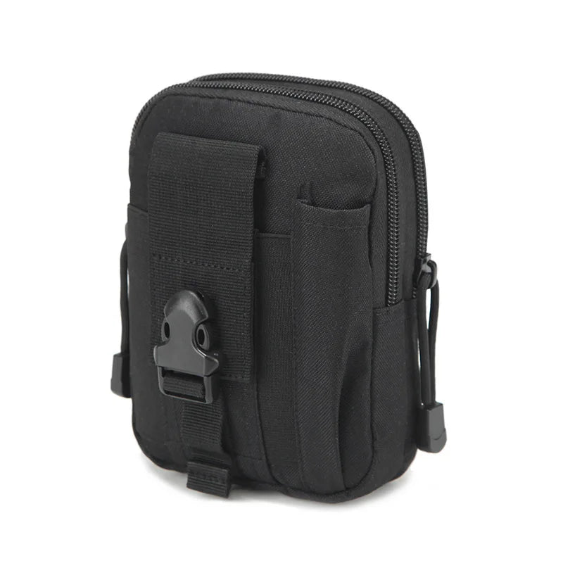 Tactical First Aid Waist Pack Men Camo Molle Pouch Outdoor Cycling Running Camping Hunting Multi-Function Tool Phone Bag