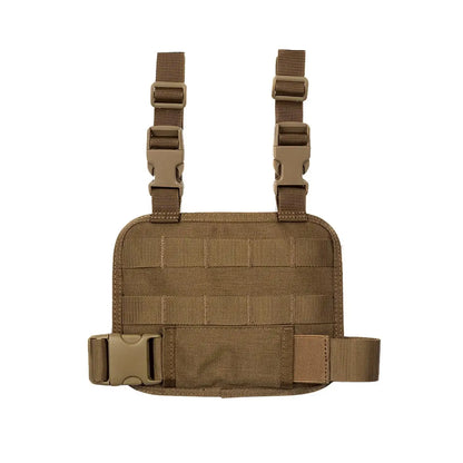 Tactical Drop Leg Platform MOLLE Adjustable Drop Leg Panel Thigh MOLLE Rig with Adjustable Belt & Thigh Straps