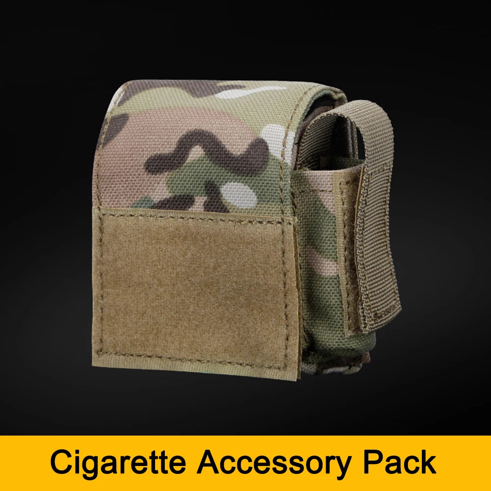 Nylon for Molle Pouch Waist Bag Multifunctional Mini for Molle Cellphone Pouch Belt Small Pouch with Buttons for Outdoor Camping