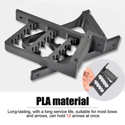Hot Compound Bow Stand Arrow Holder Wall Mount Recurve Arch Ledge Composite Bow Support Hunting Bow Hanger Archery Arrow Rest