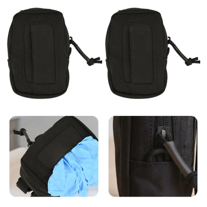 Small Tool Bag Multi-Purpose Outdoor Accessories Bag Waterproof Versatile Coin Card Purse for Travel Camping Hiking Emergency