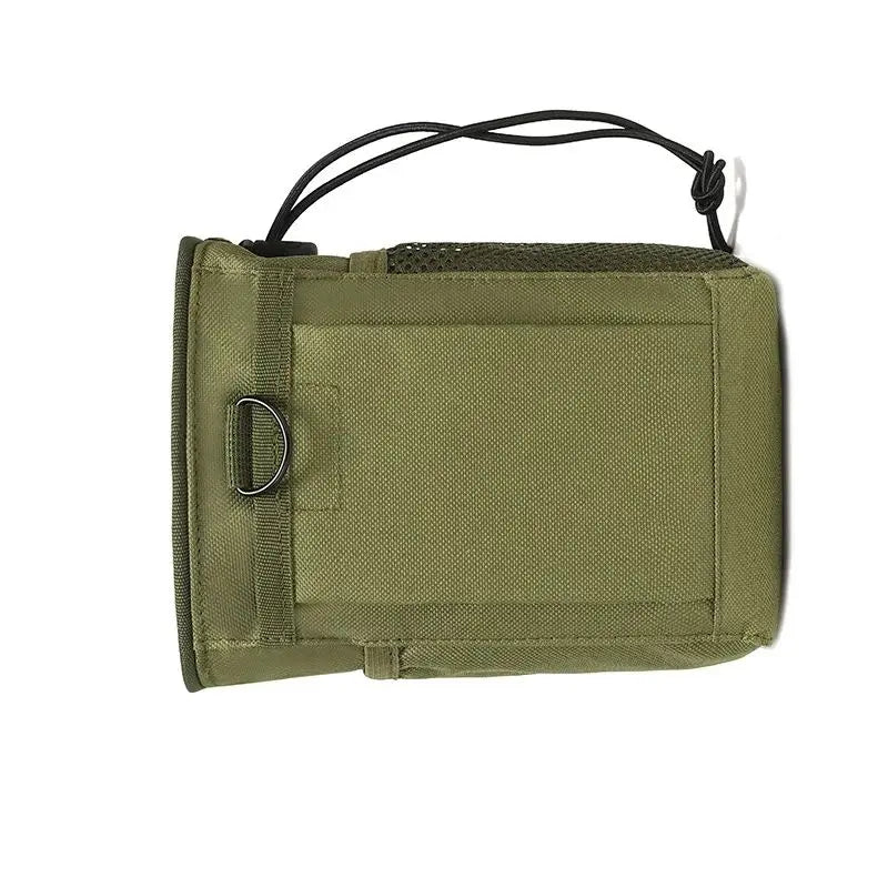 New Outdoor 3‑5L Camo Tactical Molle Dump Pouch, 600D Nylon Recycle Waist Pack, Portable Hunting Outdoor Accessories Storage Bag