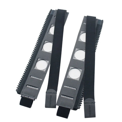 VULPO 1 Pair Tactical Vest Back Panel MOLLE Zipper Adapter Backpack Connection Zipper For FCSK 3.0 Vest Rear Plate
