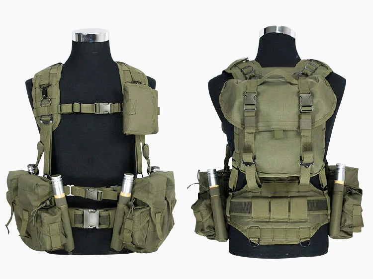 Smersh Tactical Vest Russian Rainbow 6 Combat Equipment Smersh AK Set Outdoor Combat Vest Hunting Outdoor Training Equipment Set