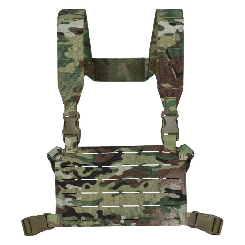 Tactical Chest Rig MK5 Molle SS MKV Micro Fight Chassis Placard 5.56 Triple Magazine Pouch Hunting Airsoft Chest Rig Vest Gear
