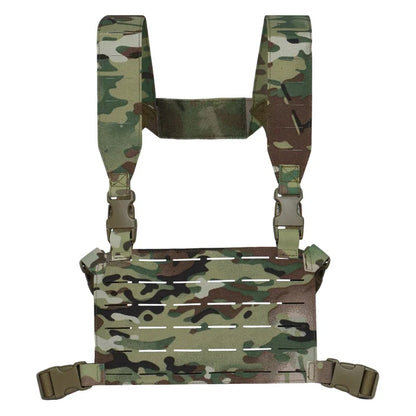 Tactical Chest Rig MK5 Molle SS MKV Micro Fight Chassis Placard 5.56 Triple Magazine Pouch Hunting Airsoft Chest Rig Vest Gear