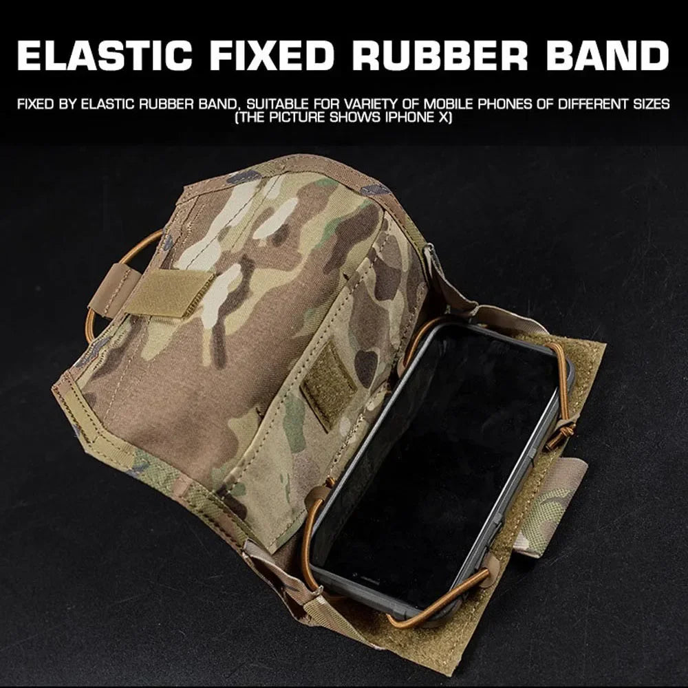 Tactical Molle Pouch Quick Release Navigation Pouch GPS Phone Holder for Outdoor Vest Gear System Essentials package