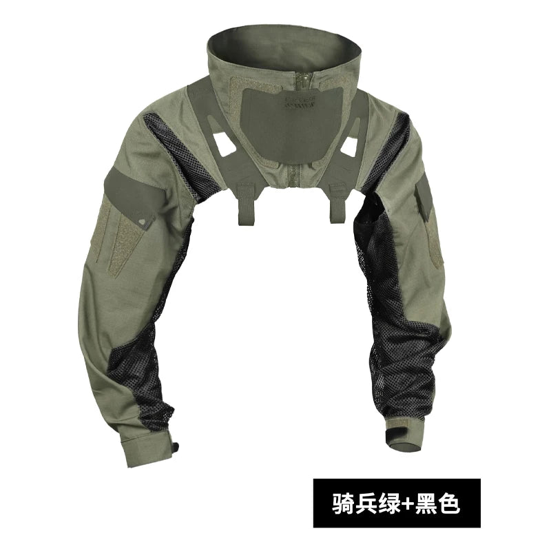 Functional Sleeve Suit, Breathable And Sun Resistant, Compatible With Tactical Chest Hanging Vest