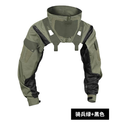 Functional Sleeve Suit, Breathable And Sun Resistant, Compatible With Tactical Chest Hanging Vest