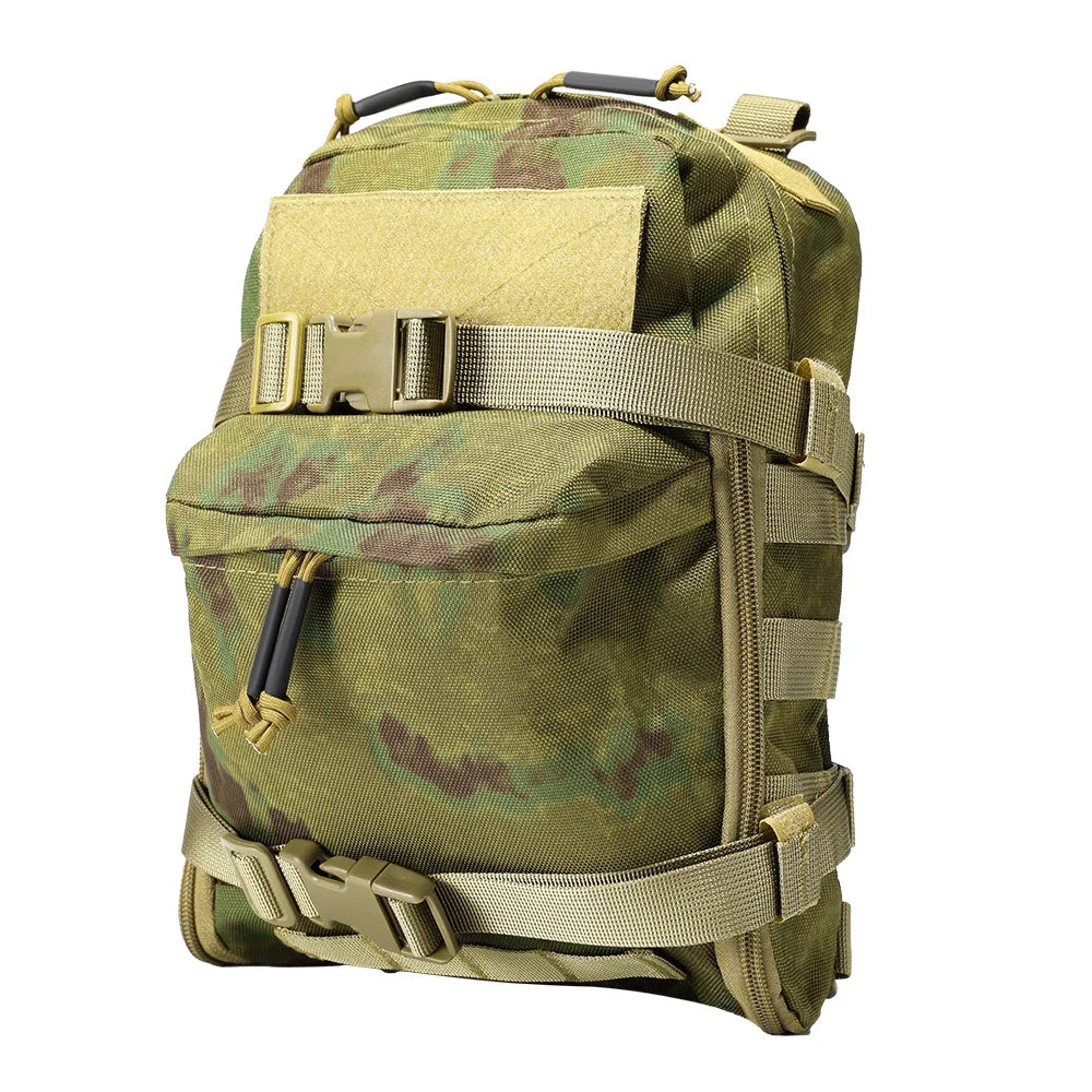 Tactical Molle  Bag, Mini Water Storage Backpack, Outdoor Assault Vest Pouch, Sports Portable Water Carrier