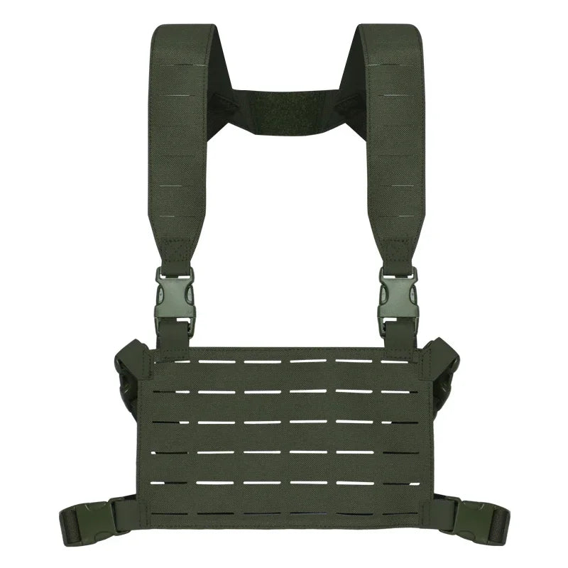Tactical Chest Rig MK5 Molle SS MKV Micro Fight Chassis Placard 5.56 Triple Magazine Pouch Hunting Airsoft Chest Rig Vest Gear