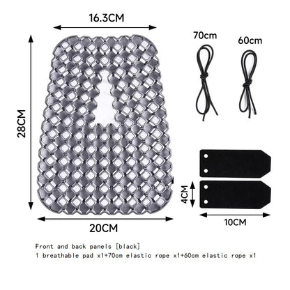 Tactical Vest,  Universal Heat Dissipation, 3D Ventilation, Portable Breathable Pad