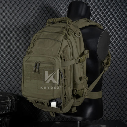 KRYDEX Tactical 7x8 Inch Admin Pouch MOLLE Utility Tool Pouch Modular Medic Bag for Vest Chest Rig Camping Outdoor Accessories
