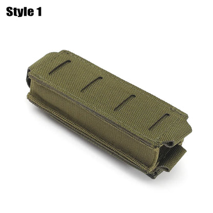 OPHIDIANTAC 5.56/7.62/9mm/AR15/M4 Mag Bag Molle System Lightweight Storage Bag Waistcoat Accessory Pack for hunting gear