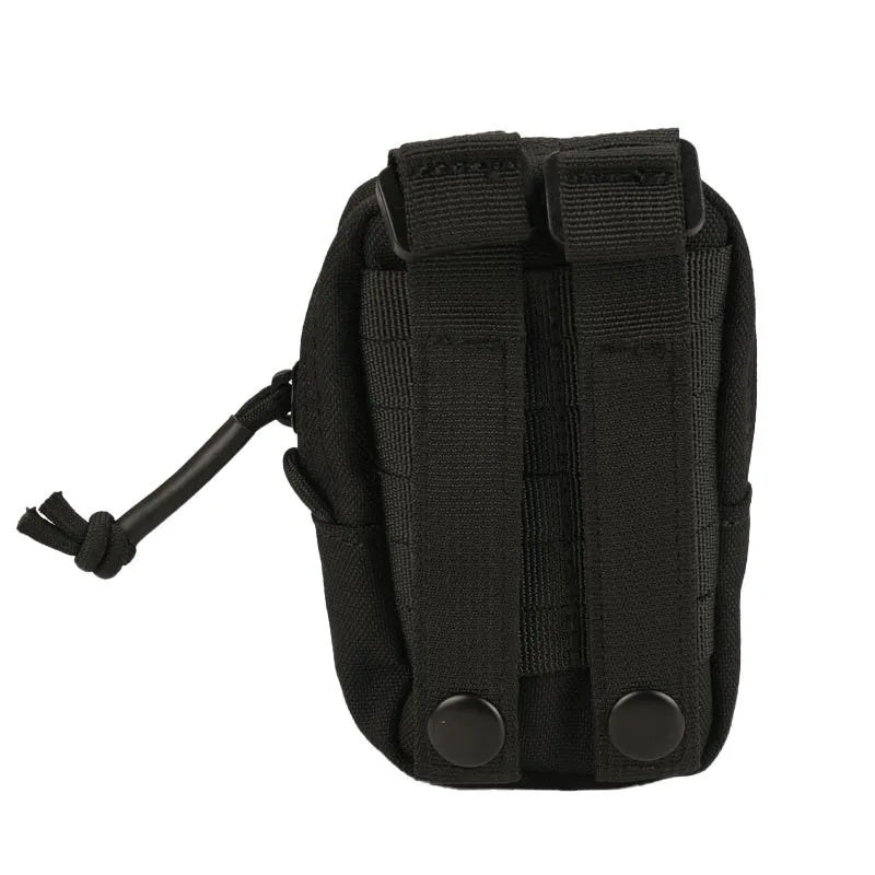 Tactical MOLLE Disposable Glove Bag Nylon Duty Belt Pouch EMT Medical Organizer Outdoor Hunting Waist Belt Accessory Pouch