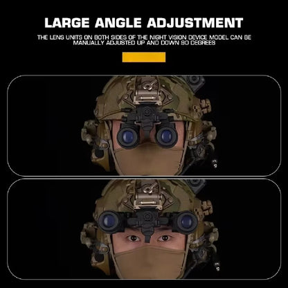 AN/PVS31 Binocular Night Vision Model Dual-Tube Goggles Dummy Props Airsoft Helmet Accessories  for Hunting Cosplay