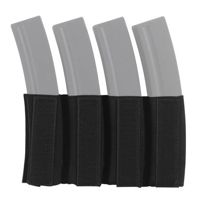 Hunting MP5 MP7 Magazine Holder with Hook Fasteners for MK3 and MK4 Chest Rig MK4 Chest Rig MP5 Magazine Insert