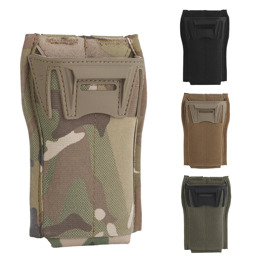 K-Type 5.56 AR M4 Magazine Pouch Quick Release Magazine Pouch Compatible with Molle Belt Vest Airgun Hunting Magazine