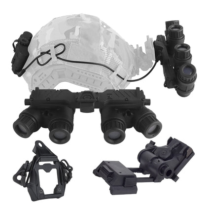 Nylon GPNVG 18 Night Vision Goggle AN-PVS-3-1With L4G24 Helmet NVG Mount Adapter DUMMY Model Fast Helmet Accessory High Quality
