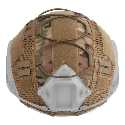 Camouflage Helmet Cover For Ops-Core PJ/BJ/MH Fast Helmet Cover Tactical Militar Hunting CS Wargame Outdoor Sport