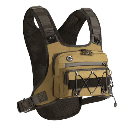 New Tactical Chest Bag Multi-functional Off-road Motorcycle Travel Portable Hiking Riding Backpack Core Pack