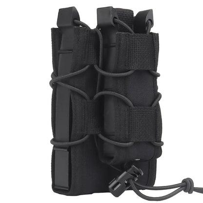 OPHIDANTAC 9MM 5.56 Magazine Pouches Tactical AK AR M4 AR15 Single Magazine Bag Rifle Molle Mag Holster Pouch Hunting