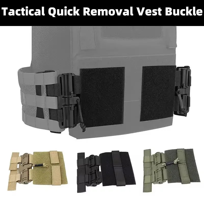 Outdoor Camping Vest Accessories Quick Release Vest Buckle Kit Durable Quick Release System Kit for JPC CPC NCP XPC 6094 420
