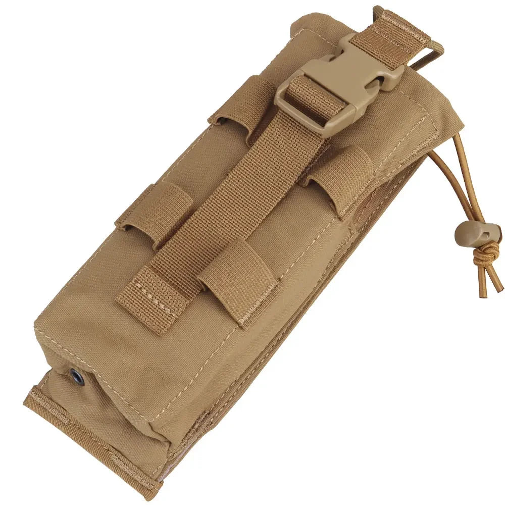 PRC 152 Drop-down Radio Pouch MBITR Walkie-Talkie Bag Outdoor Tool MOLLE Belt Pouches for Hunting Vest Plate Carrier
