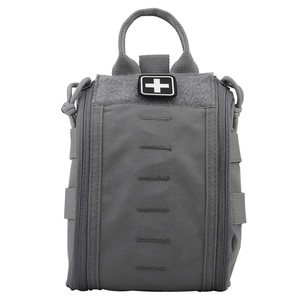Tactical First Aid Kit Multifunctional Bag Waist Belt Pack MOLLE IFAK Pouch Hunting Vest Outdoor Camping Quick Response Pocket