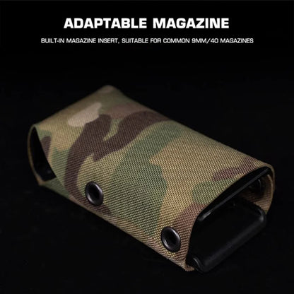 Lightweight Mag pouch AR15 M4 5.56/9mm MOLLE Magazine Pouch Built-in Nylon Holder Insert Hunting Rifle Pistol Gear