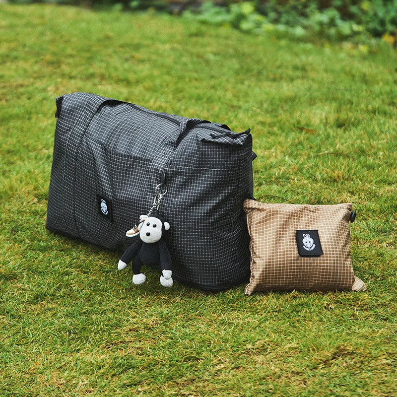 Large Capacity Expandable UHMWPE Travel Bag Waterproof Foldable Duffle Handbag for Outdoor Camping Sports Overnight Travel Trip