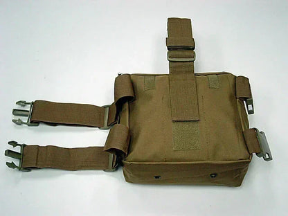 Hunting Molle Tactical DUMP Drop Leg Panel Utility Pouch Outdoor Hiking Storage Magazine Camo Waist Bag