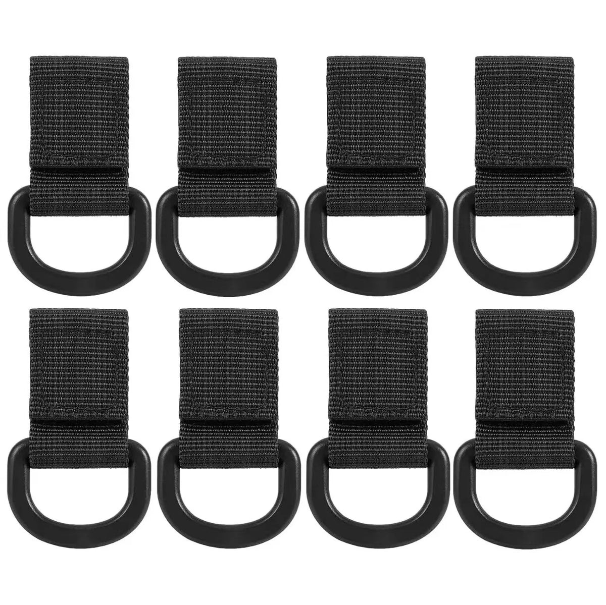 Tactical Webbing D-Ring Hook Hanger for Belt Molle Gear Nylon Strap Key Holder Outdoor Camping Hiking Hunting Tool Accessories