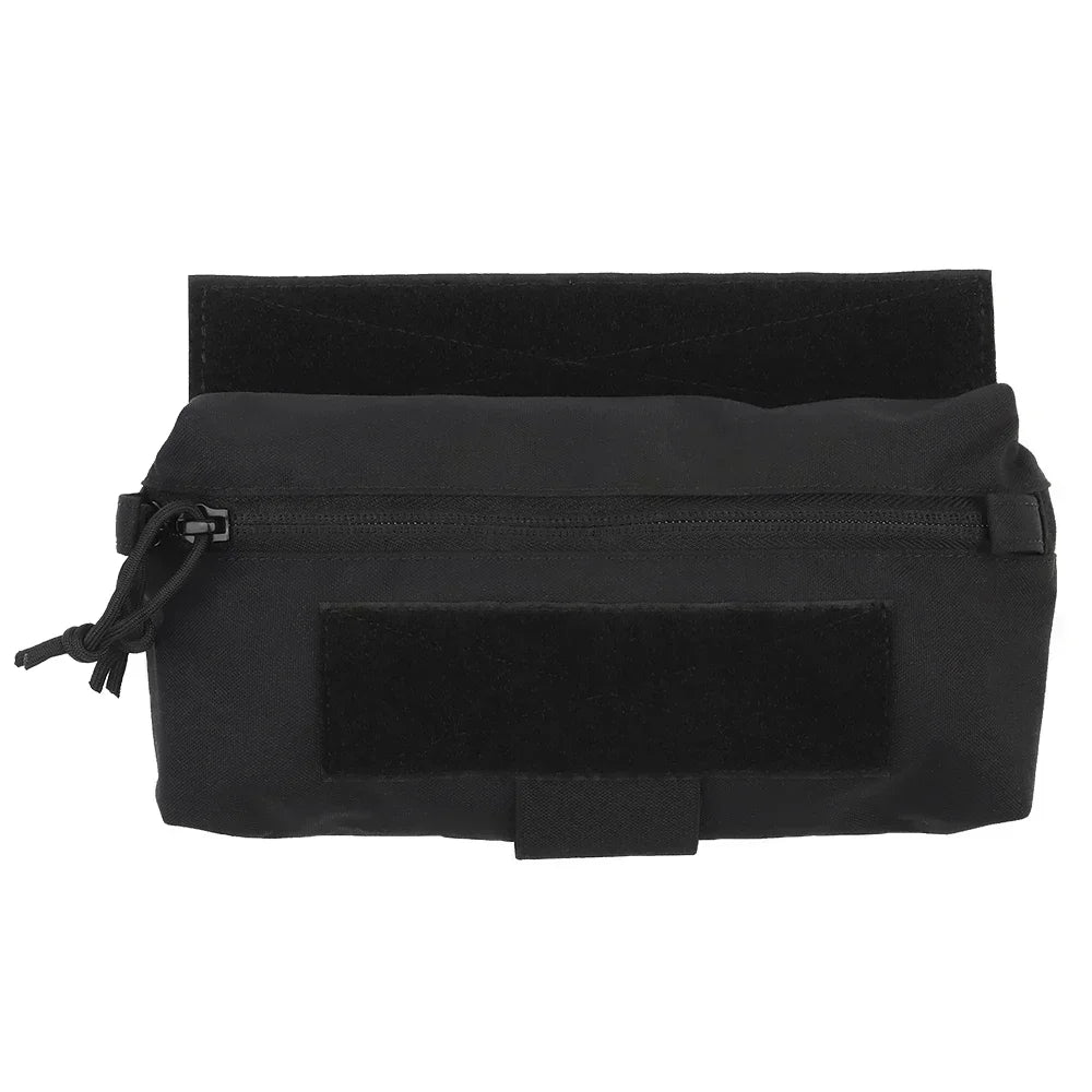 Tactical Pouch Dangler Drop Pouch Mini Abdominal Dump Drop Pouch Fanny Pack for JPC CPC LBT D3CR MK3 MK4 Plate Carrier Storage