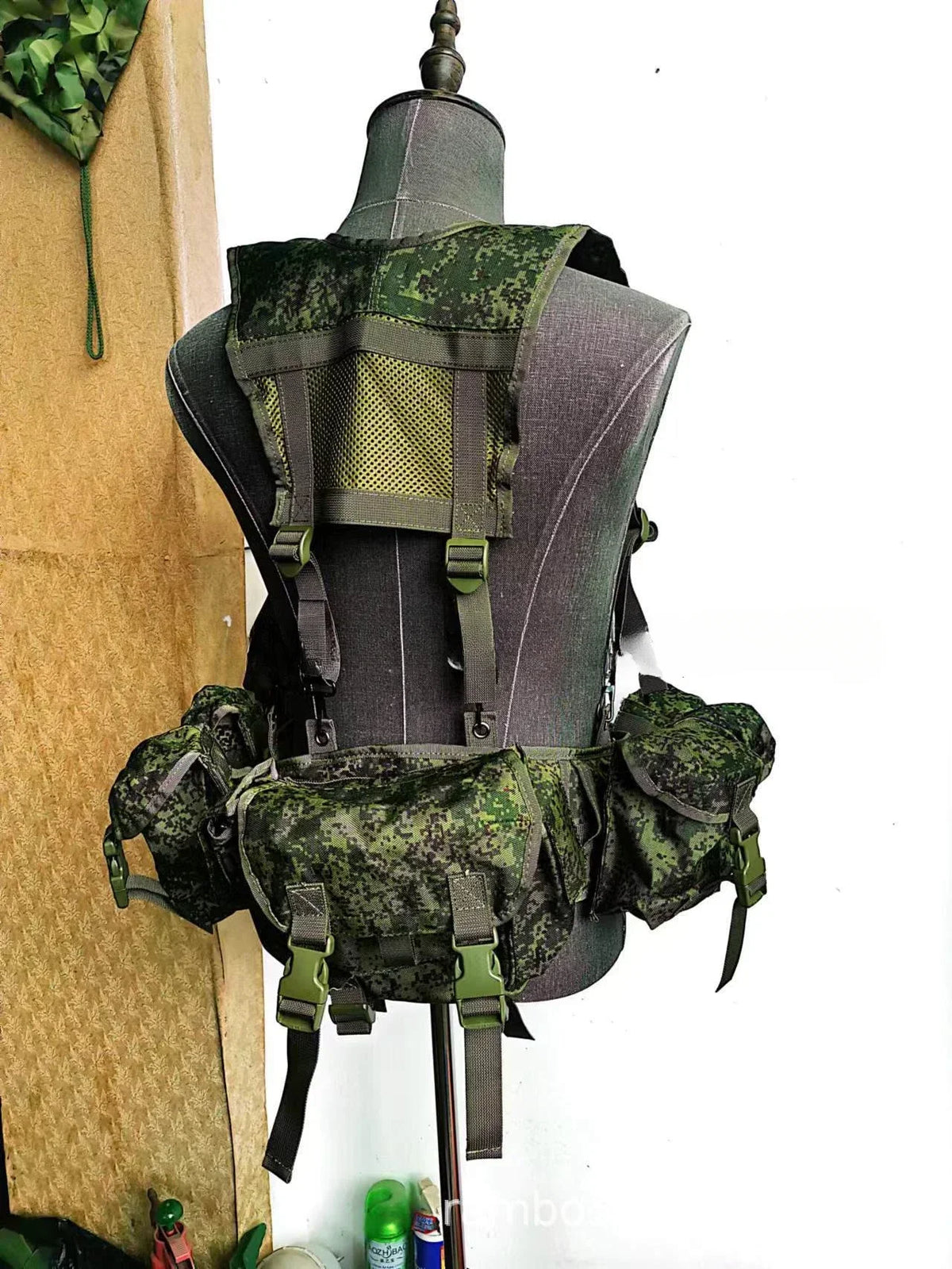 New Russian Camo M-1 Carrying Waistband Combination Set Russian Emr Small Green Man Chest Hanging Tactical Tank Top Combination