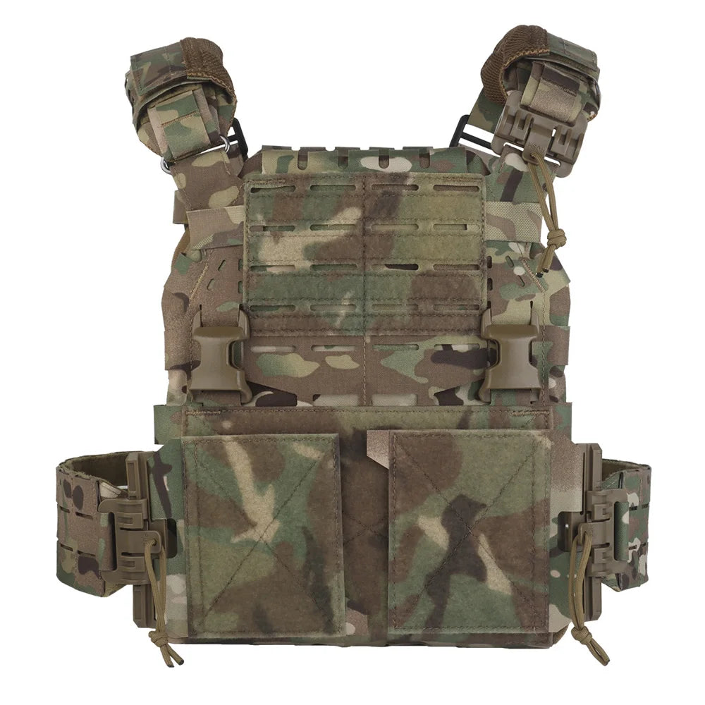 Tactical ARC Plate Carrier V2 Assault Rig CS Militar Training Protection Vest with Quick Release Clasp MOLLE System