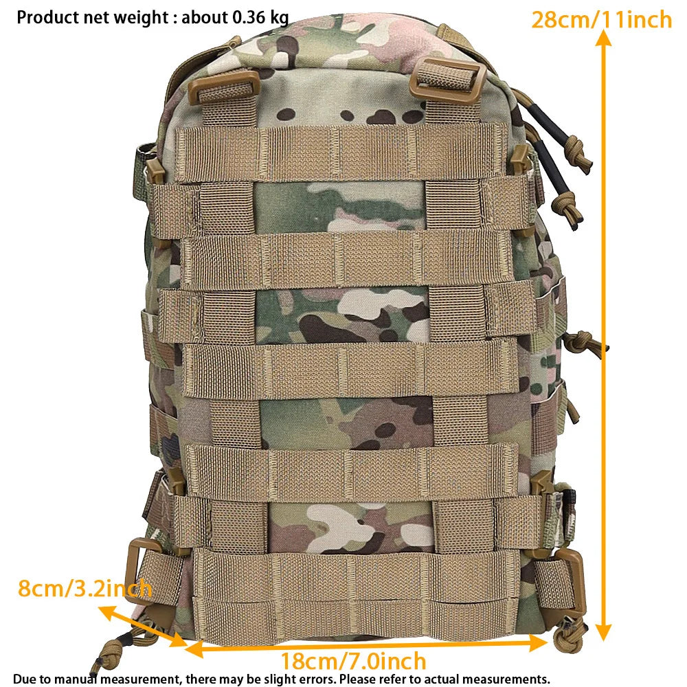 Tactical Minimap Hydration Pack Water Backpack Assault Molle GP Pouch Storage Mini Bag For CPC AVS K19 K-ZERO JPC FCPC Plate