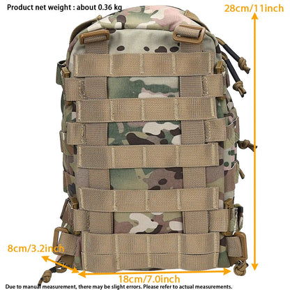 Tactical Minimap Hydration Pack Water Backpack Assault Molle GP Pouch Storage Mini Bag For CPC AVS K19 K-ZERO JPC FCPC Plate