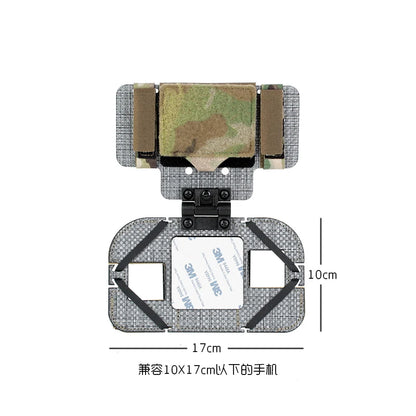 Tactical Hunting Vest Chest Molle Bag Mobile Phone Bracket Pouch