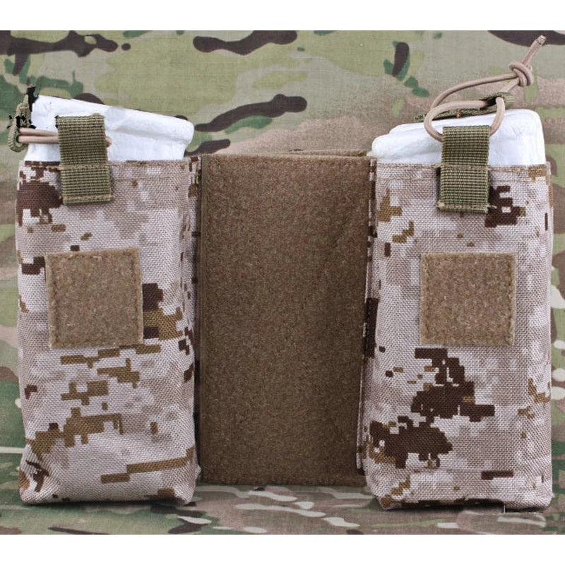 Emersongear For MBITR Radio Pouch Set For 148/152 Intercom Bag Pack Panel Outdoor Hunting Hiking Combat Sports EM8333