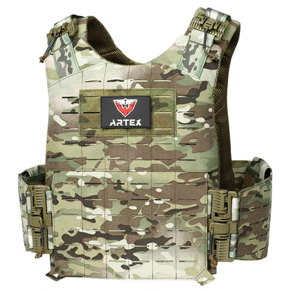 Tactical Vest Outdoor Hunting Plate Carrier Protective Adjustable Vest Airsoft Carrier Combat Equipment 6094 Vest