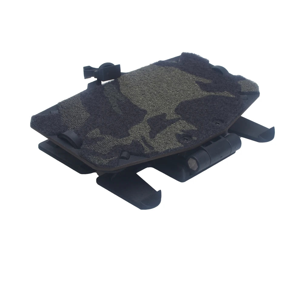Tactical Vest MOLLE Foldable & Sliding Design Navigation Phone Holder  with Kyd-ex Plate