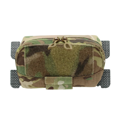VULPO Tactical FCPC Vest MOLLE Adapt Admin Panel Pouch Chest Expansion Sub Bag Utility Map Pouch For Hunting Airsoft Vest