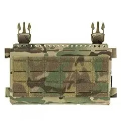 Tactical MK5 Chest Rig Front Panel SS Style Molle Vest Pouch for FCSK JPC LV119 6516 Airsoft AR15 Military Enthusiast