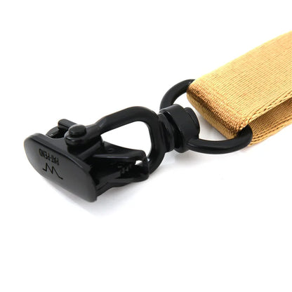Adjustable MS2 Tactical Sling-Secure Single-Point Safety Strap With Hook For Hunting Training Sport Outdoor Adventures