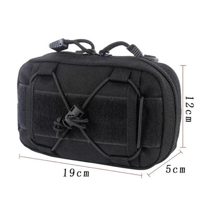 New Molle Waist Bag Tactical Medical First Aid Pouch Tool Gadget Pouch Outdoor Sports Hunting Bag Backpack Vest Accessories Bag