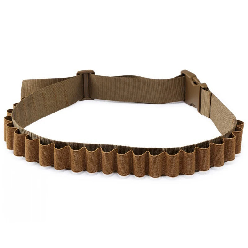 Tactical 27/30/50 Rounds Shotgun Bandolier Belt Adjustable Shotgun Shell Carrier Ammo Pouch Holder 12 Gauge Hunting Accessories