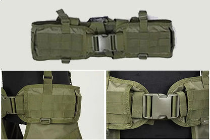 Russian Tactica Tactical Vest SOBR Green / Mox Camouflage Molle Full Combat Suit Set Outdoor  Adjustable Tactical Training Vest